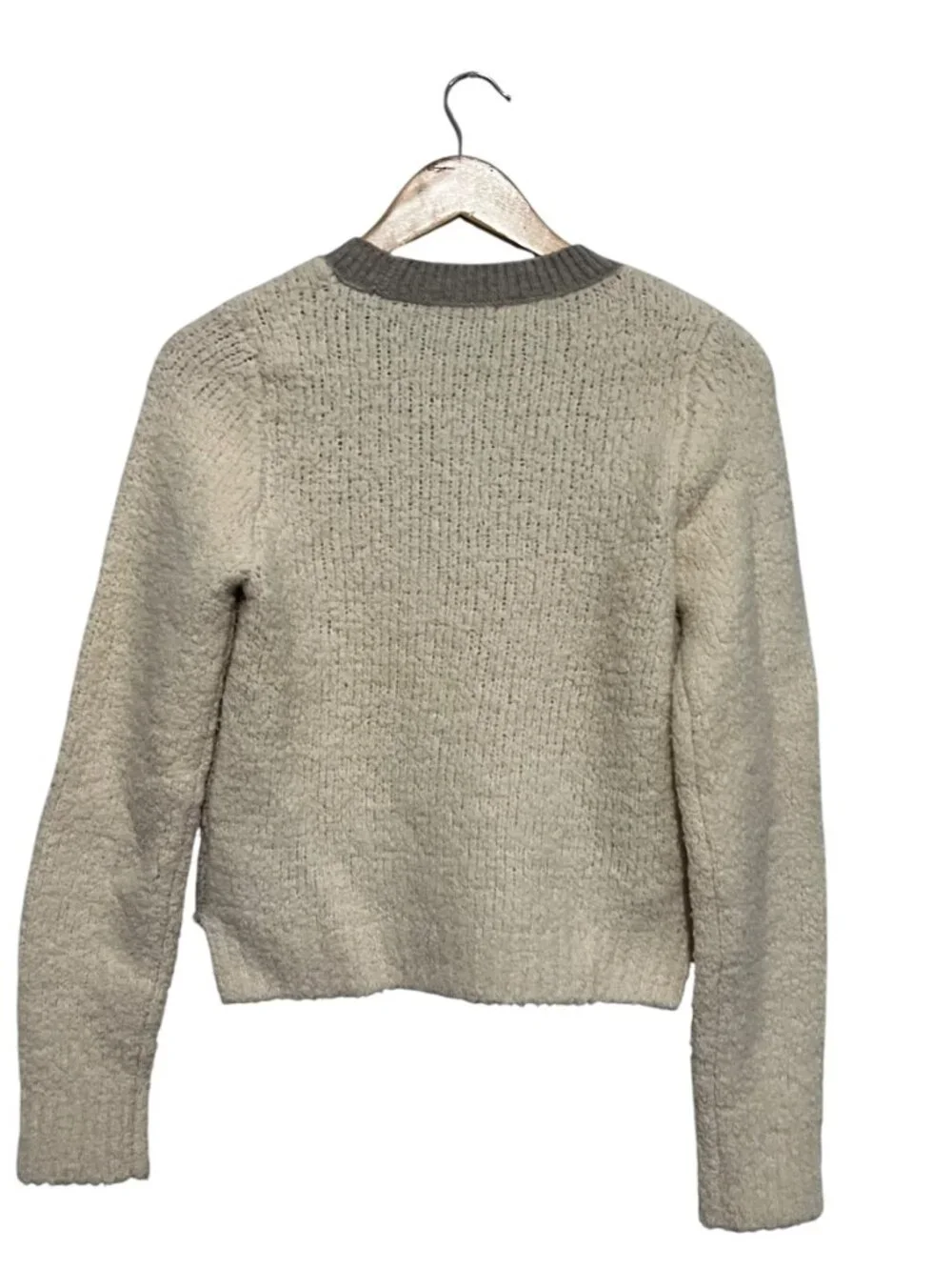 Rag & Bone Teddy Colorblock Sweater Davis XS Merino Wool